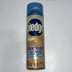 Pledge 046500003127 Vintage 1998 New 17 Oz. Wood Floor Cleaning Spray Discontinued Prop Nos