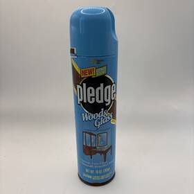 Pledge 046500003240 Vintage Wood And Glass Cleaner Streak Free Citrus Scent 10 Oz Prop Used Usa