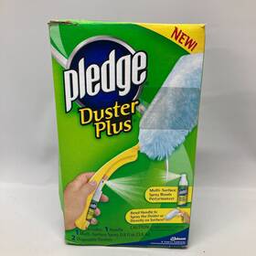 Pledge 046500343353 Duster 1 Handle Multi-surface Spray 2 Disposable Dusters New