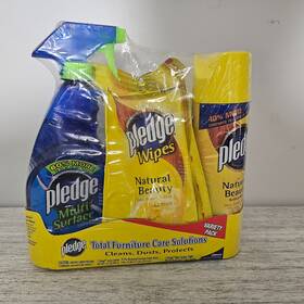 Pledge 046500701054 Sealed Bundle Lemon Furniture Care Multi Surface Cleans Dusts Protects
