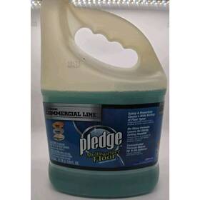 690990 Pledge Used Commercial 128 Oz Clean It Multisurface Floor Cleaner 1 Gallon