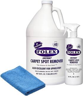 Plxfl3 Plexon Microfiber Cleaning Cloth With Instant Carpet Spot Remover Spray 32 Fl Oz And