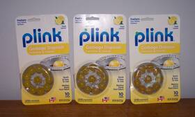 Plink 076168006192 3 Garbage Disposal Cleaner And Disposer Deodorizer Treatment Pack - 10 Ea