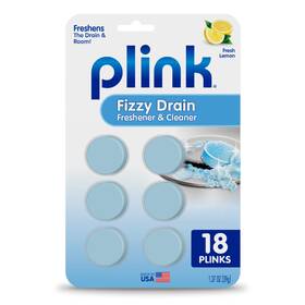 Pdf18u Plink Fizzy Drain Cleaner And Freshener Prevents Clogs Buildup Removes