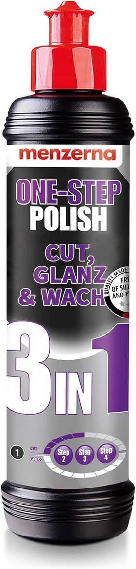88099 Polishing Compounds Gmbh & Co Kg 3 In 1 One Step Polish - Medium Cut High-gloss Finish And Seal