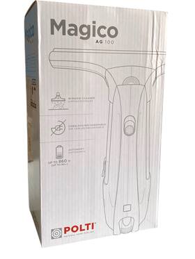 Ag100 Polti 007411010590 Magico Cordless Rechargeable Autonomy Window And Tile Cleaner Nib