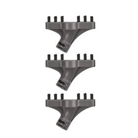 Polti 007411804458 Kit Of 3 Grouting Brushes For Vaporetto Go Smart Mop Easy
