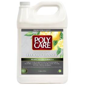 Polycare 850055118409 1 Gal Multi-surface Floor Cleaner 128 Fl Oz Fresh Citrus Ready To Use