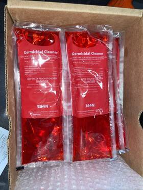 264n Portion Pac Portionpac Cleaner Each 7 Oz Packet Makes Gallons 2 Packets