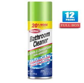 Powerhouse 048155910928 12x Packs Non-abrasive Bathroom Cleaner - 12oz Each