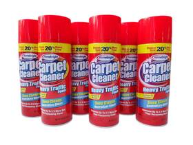 Powerhouse 445032935914 High Traffic Foam Heavy Duty Carpet Cleaner 14.4oz Each Spray Vacuum Up 6 Pack
