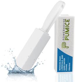 3936847 Powerstone Pumice Stone Toilet Bowl Cleaner With Handle 1-pack - A Solution For Hard W