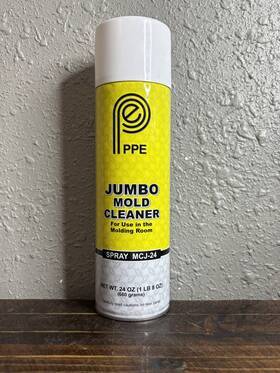 Mcj-24 Ppe 2 Pack Jumbo Mold Cleaner Spray 24oz For Molding Room New