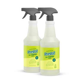 Presto 195515010702 Amazon Brand All Purpose Cleaner Lemon Scent 32 Fl Oz Pack Of 2