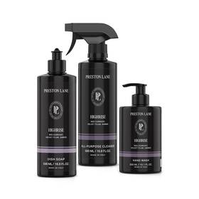 Preston Lane 850058915487 Kitchen Set Hand Wash Dish Soap And All Purpose Cleaner Bundle Highrise