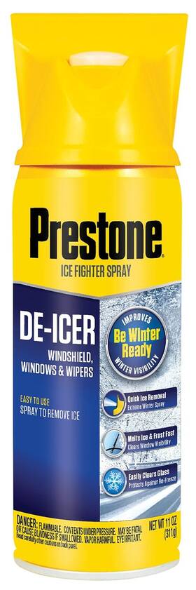 Prestone 797496877376 As242-6pk Windshield De-icer - 11 Oz. Aerosol Pack Of 6