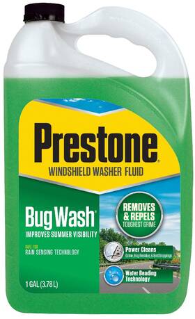 Prestone 797496878892 Bug Wash Windshield Washer Fluid 1 Gallon
