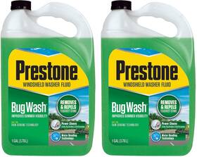 As657 Prestone Bug Wash Windshield Washer Fluid 1 Gallon Pack Of 2