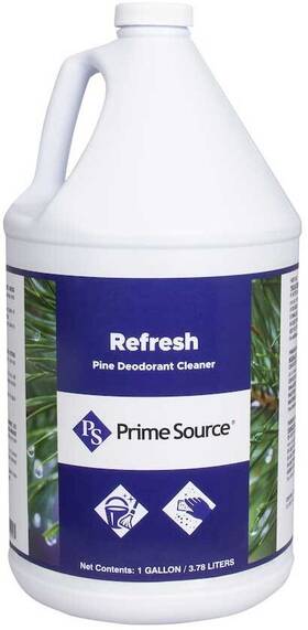 Prime Source 727351040171 Pine Deodorant Cleaner 1 Gallon/3.78 Liters