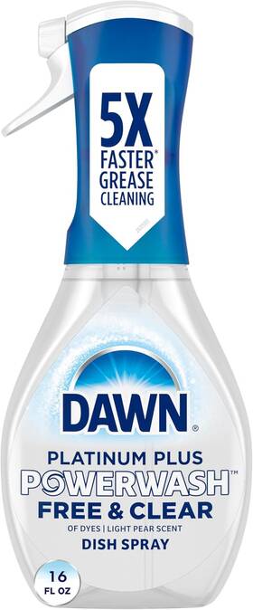 65732 Procter & Gamble Dawn Powerwash Free And Clear Dish Spray Starter Kit 16 Fl Oz