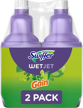 11742701 Procter & Gamble - Pampers Swiffer Wetjet Multi-purpose And Hardwood Liquid Floor Cleaner Solution Refill