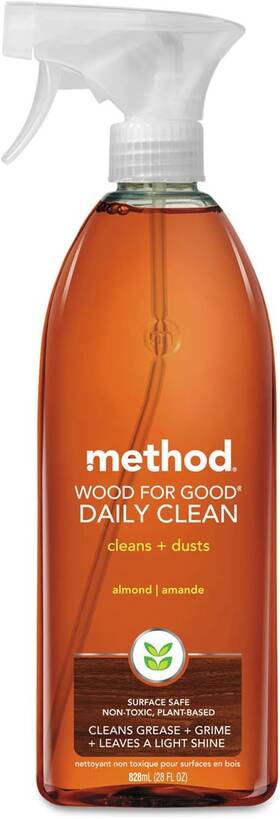 Prod 313044820801 Daily Wood Cleaner Almond 28oz Bottle 1/case