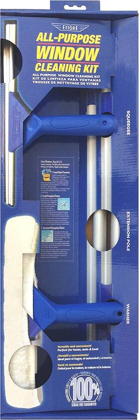 17050 Products All-purpose Window Cleaning Combo Kit Includes 12-inch Squeege