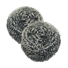 Products 313030784728 Stainless Steel Scourers Heavy-duty Curled Flat Wire Odor And Rust Proof - 2 Pac