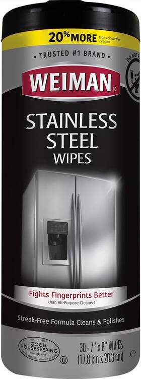 Products Llc 445046029050 Stainless Steel Wipes 30 Count Pack Of 1