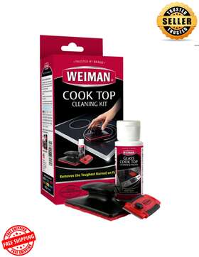 Products Llc 726084670631 New Glass Stove Top Complete Cleaning Kit Cleaner Scrubber And Scraper Included