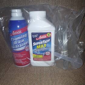 Professor Amos 717789440612 Super Fast Max Concentrated Drain Opener 16oz Maintainer -new