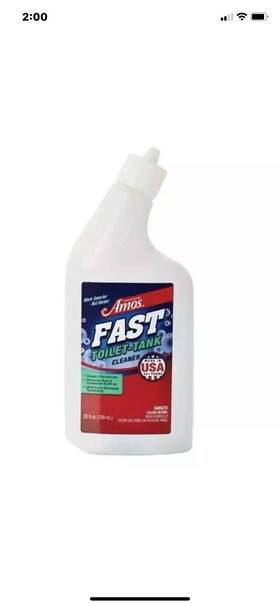 Professor Amos 717789441541 Fast Toilet And Tank Cleaning Solution 25 Oz.-minty Fresh-new