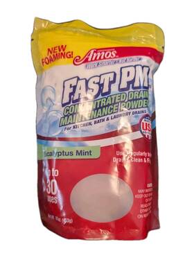Professor Amos 717789442111 Fast Pm Concentrated Drain Maintenance 45 Uses 16 Oz Eucalyptus