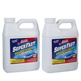 Professor Amos 860002818368 Superfast Drain Cleaner 2pack Dissolve Hair Grease Food Build Up Fast 8-12