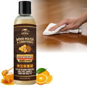 Project Papa 860015287304 Natural Wood Polish And Conditioner With Orange Oil - Beeswax Furniture