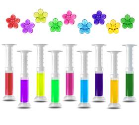 Tgsc-6p Psil Toilet Bowl Cleaner Gel Stamps 9 Scents With Flower Design 117 Uses Ocean