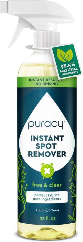 Pcsr25-1 Puracy Pura Cy Instant Spot Remover - Natural Carpet Stain Plant-powered