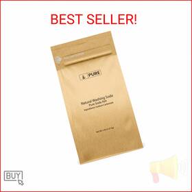 Pure Organic Ingredients 195507120730 Original Natural Washing Soda 5 Lb Multipurpose Cleaner Wate