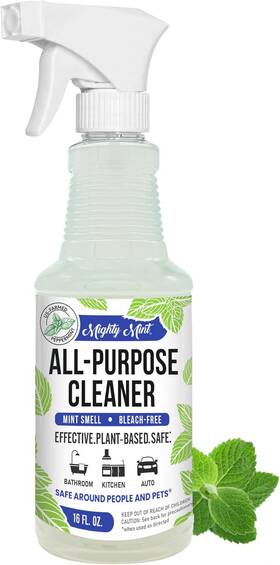 Pure Origin Products 313044668649 Mighty Mint All-purpose Cleaner Non-toxic Spray For Home Kitchen Bathroom Na