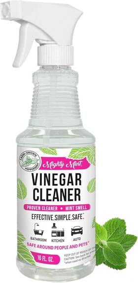 Pure Origin Products 744759297679 Mighty Mint Vinegar Cleaner All-purpose Spray Spearmint Scent 16oz