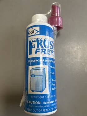026052 Qci Frost Free Fridge Freezer De-icer Spray To Defrost Refrigerator Quickly