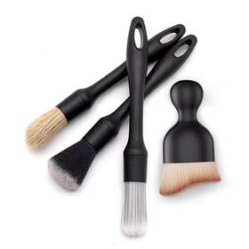 401-brush Qiotceen Car Detailing Brush Set - 4-piece Kit For Interior Exterior Clean Inch