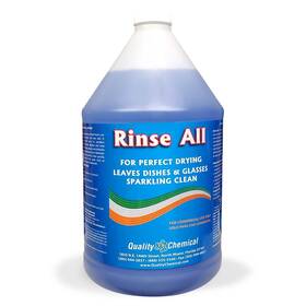 Qcc-300-1 Quality Chemical Rinse All / Commercial Industrial Grade Aid 1 Gallon 128 Oz