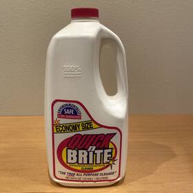 Quick-n-brite 074294710013 All-purpose Liquid Cleaner 64oz Makes Up To 256 Bottles Sealed