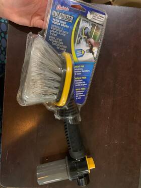 Quickie 071798002750 Flow-thru Scrub Brush Soft Fibers - Great For Windows Outdoor Furniture