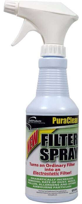 Qt2700 Qwikproducts Puraclean Filter Spray 16 Oz Bottle