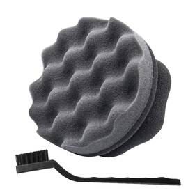 Qwqkefeun 706531441083 Tire Applicator Pads Multi Functional Cleaning Brush For Shine Foam