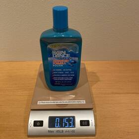 Rain Dance 070612024305 Vtg Advanced Formula Polish 16 Oz Bottle Weighs 15.3