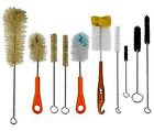 Rampro 10pc Cleaning Brush Set Ultimate Kit Baby Bottle Tube Brushes All Shapes 815518020040
