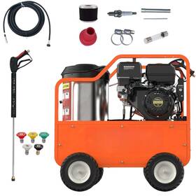 Pw4000 Rato 13.5hp Gasoline Hot Water High-pressure Washer 4000 Psi 4 Gpm Free Shipp